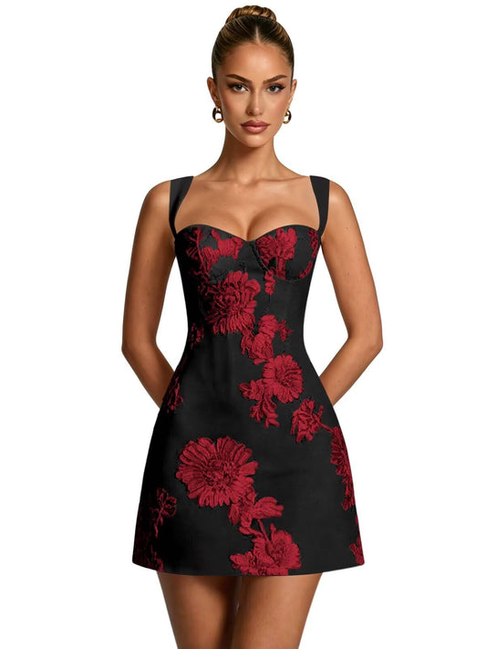Floral Tulle Homecoming Dresses 2026 Corset A Line Mini Graduation Dress Short Cocktail Party Gown