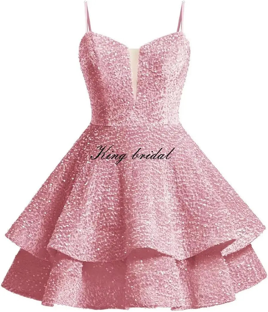 girls short formal dresses Elegant Girls Formal Gown Dot Black Tulle Tea Lenth Short Prom Homecom Siaoryne