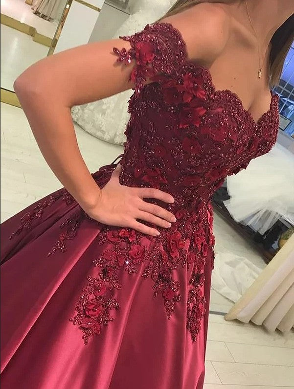 Affordable Prom Dress Off The Shoulder Straps Evening Dress Pageant kingbridals