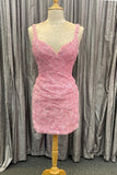 Pink Tulle Floral Appliques Sweetheart Lace-Up Quinceanera Dress