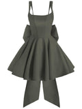 Spaghetti Strap Ruffle Homecoming Dresses Short 2026 Pleated Mini Party Cocktail Prom Gowns