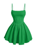 Kingbridal Gowns Spaghetti Straps Chiffon Homecoming Dresses for Teens Short Prom Dress Ruched A-Line Formal Cocktail Party Gowns