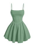 Kingbridal Gowns Spaghetti Straps Chiffon Homecoming Dresses for Teens Short Prom Dress Ruched A-Line Formal Cocktail Party Gowns