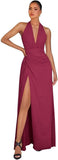 Chiffon Bridesmaid Dresses for Women Long Halter A-line Formal Dress with Slit 2026 Pleated Evening Party Gowns