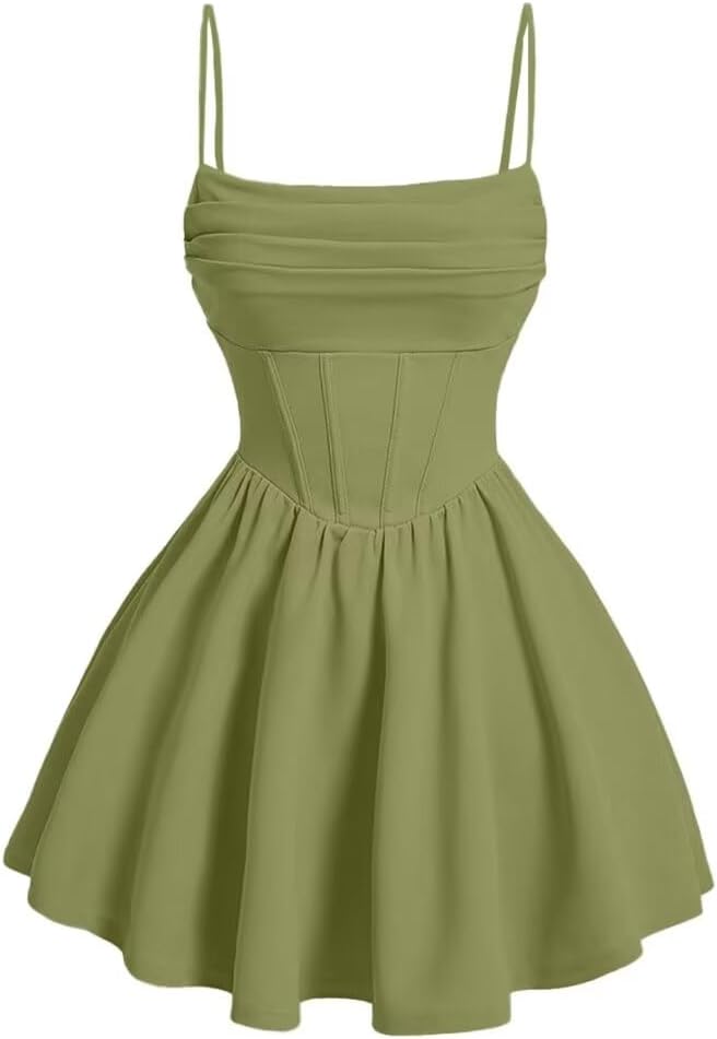 Kingbridal Gowns Spaghetti Straps Chiffon Homecoming Dresses for Teens Short Prom Dress Ruched A-Line Formal Cocktail Party Gowns