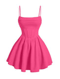 Kingbridal Gowns Spaghetti Straps Chiffon Homecoming Dresses for Teens Short Prom Dress Ruched A-Line Formal Cocktail Party Gowns