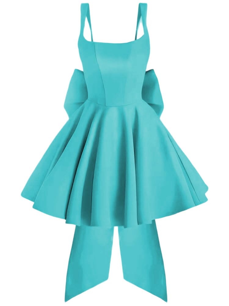 Spaghetti Strap Ruffle Homecoming Dresses Short 2026 Pleated Mini Party Cocktail Prom Gowns