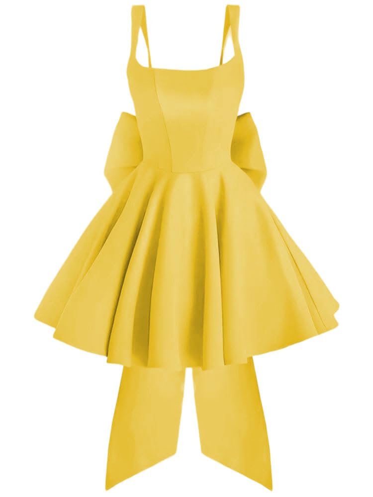 Spaghetti Strap Ruffle Homecoming Dresses Short 2026 Pleated Mini Party Cocktail Prom Gowns