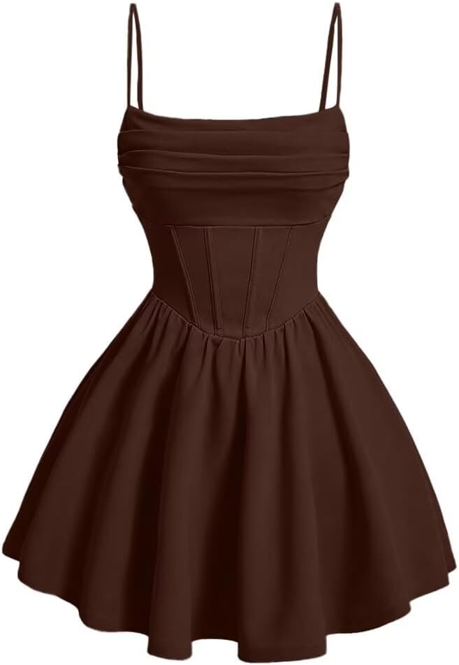 Kingbridal Gowns Spaghetti Straps Chiffon Homecoming Dresses for Teens Short Prom Dress Ruched A-Line Formal Cocktail Party Gowns