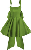Spaghetti Strap Ruffle Homecoming Dresses Short 2026 Pleated Mini Party Cocktail Prom Gowns