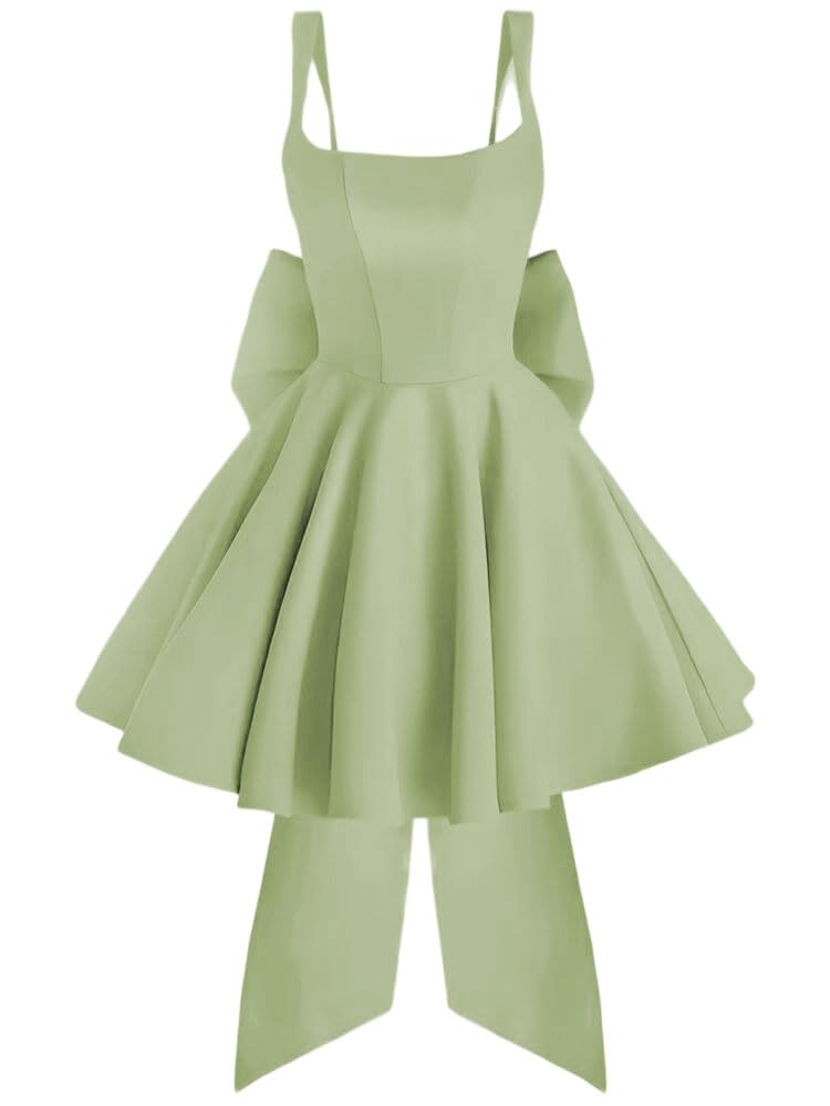 Spaghetti Strap Ruffle Homecoming Dresses Short 2026 Pleated Mini Party Cocktail Prom Gowns