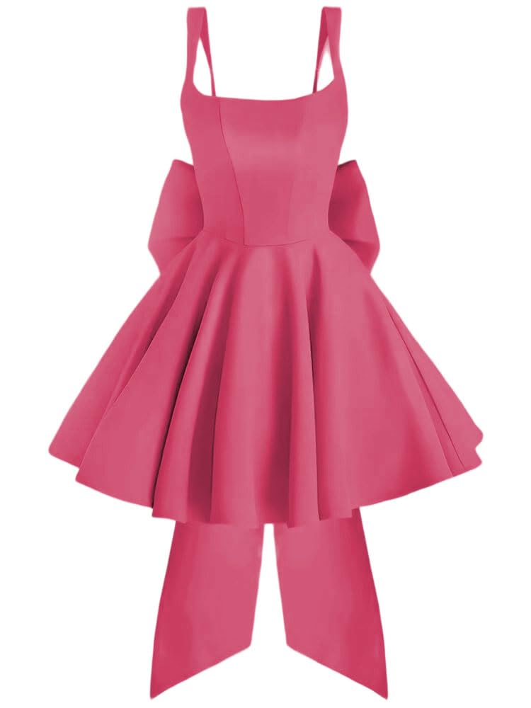 Spaghetti Strap Ruffle Homecoming Dresses Short 2026 Pleated Mini Party Cocktail Prom Gowns