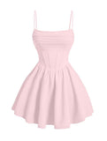 Kingbridal Gowns Spaghetti Straps Chiffon Homecoming Dresses for Teens Short Prom Dress Ruched A-Line Formal Cocktail Party Gowns