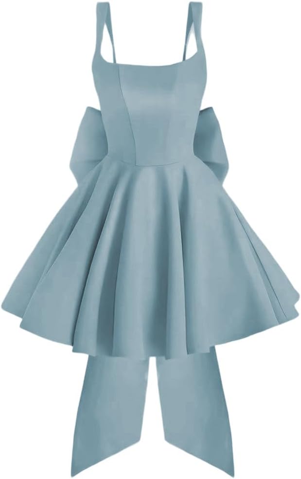 Spaghetti Strap Ruffle Homecoming Dresses Short 2026 Pleated Mini Party Cocktail Prom Gowns