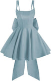 Spaghetti Strap Ruffle Homecoming Dresses Short 2026 Pleated Mini Party Cocktail Prom Gowns