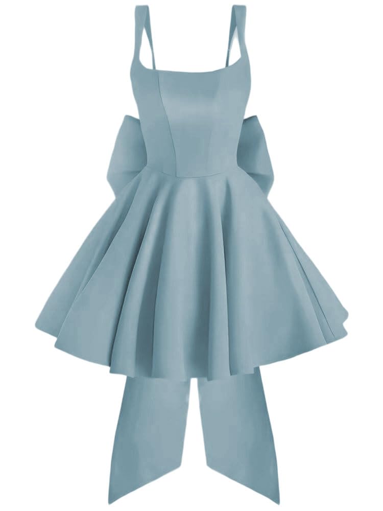 Spaghetti Strap Ruffle Homecoming Dresses Short 2026 Pleated Mini Party Cocktail Prom Gowns