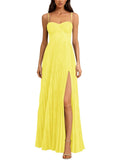 Long Floral Dress for Women Wedding Guest Dress Formal Pleated Prom Dresses 2027