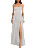 Long Floral Dress for Women Wedding Guest Dress Formal Pleated Prom Dresses 2027