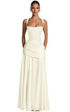 Kingbridal Spaghetti Straps Chiffon Bridesmaid Dresses for Women A-Line Formal Dress