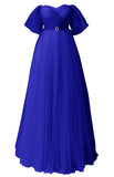 Glitter Tulle Prom Dresses Off The Shoulder Sweetheart Puffy Long Evening Gowns for Women 2027