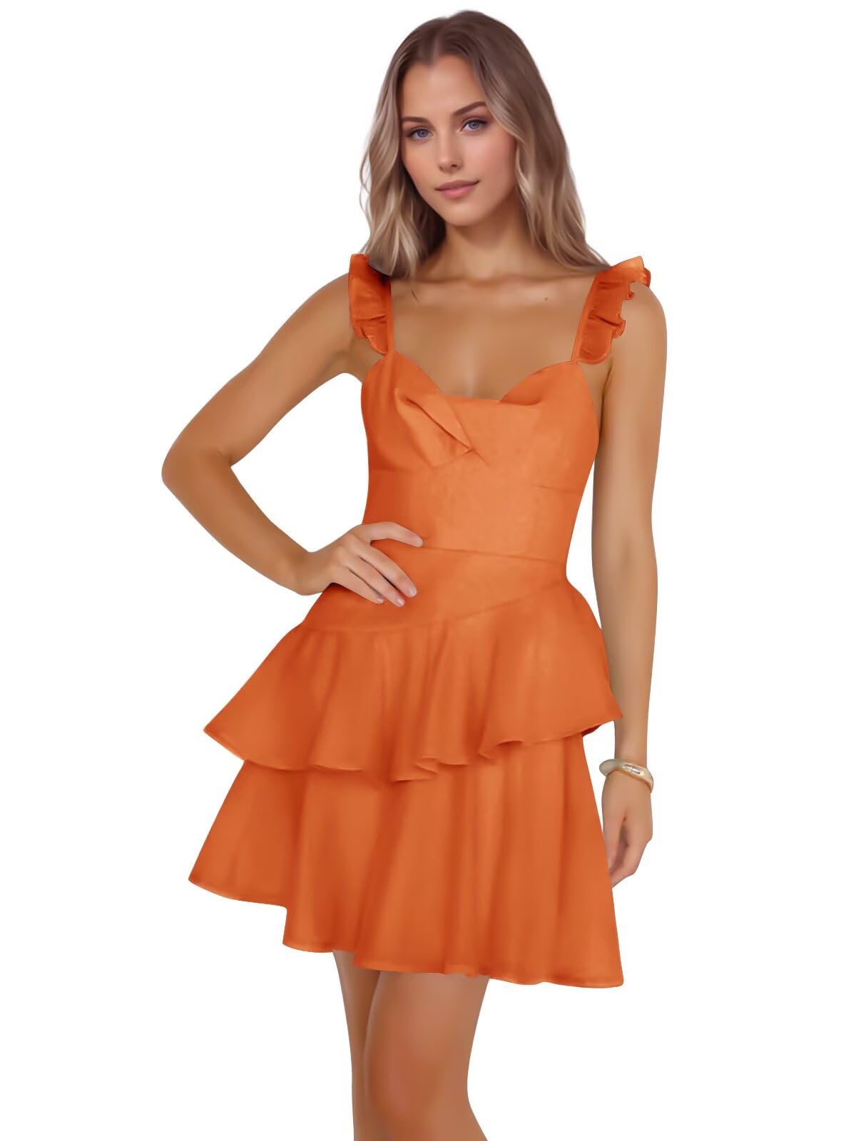 Jacquard Ruffles Homecoming Dresses for Teens Tight Short Prom Gowns Mini Formal Cocktail Party Dress