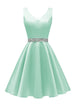 Mint Green-satin