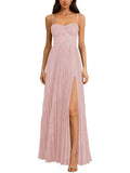 Long Floral Dress for Women Wedding Guest Dress Formal Pleated Prom Dresses 2027