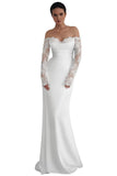 Kingbridal Gowns Lace Appliques Wedding Dresses for Bride Long V Neck Tulle Chiffon A-line Sleeveless Bridal Ball Gown for Women