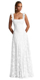 Ruched Jacquard Prom Dresses for Women Teens Ruffle Strap Floral Maxi Formal Dress Evening Gown