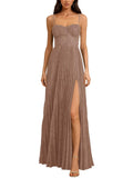 Long Floral Dress for Women Wedding Guest Dress Formal Pleated Prom Dresses 2027