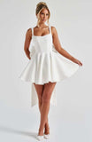Spaghetti Strap Ruffle Homecoming Dresses Short 2026 Pleated Mini Party Cocktail Prom Gowns