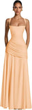 Kingbridal Spaghetti Straps Chiffon Bridesmaid Dresses for Women A-Line Formal Dress