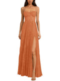 Long Floral Dress for Women Wedding Guest Dress Formal Pleated Prom Dresses 2027