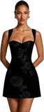 3D Floral Homecoming Dresses A Line Graduation Dress Spaghetti Strap Cocktail Party Gown 2026