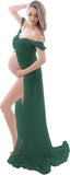 Maternity Lace Dress for Photoshoot Off Shoulder Gown Pregnancy Dresses for Photography Gowns