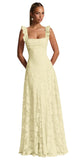 Ruched Jacquard Prom Dresses for Women Teens Ruffle Strap Floral Maxi Formal Dress Evening Gown