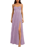 Long Floral Dress for Women Wedding Guest Dress Formal Pleated Prom Dresses 2027