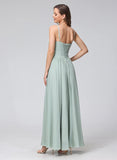 Women's Halter Bridesmaid Dresses Long Chiffon Formal Dresses Evening Party Dress 2026