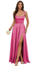Hot Pink Satin