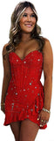 Sequin Homecoming Dresses 2027 Strapless Corset Ruffle Mermaid Short Prom Cocktail Dress