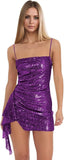 Spaghetti Straps Sequin Homecoming Dresses for Teens 2027 Sparkly Tight Short Prom Cocktail Party Gowns