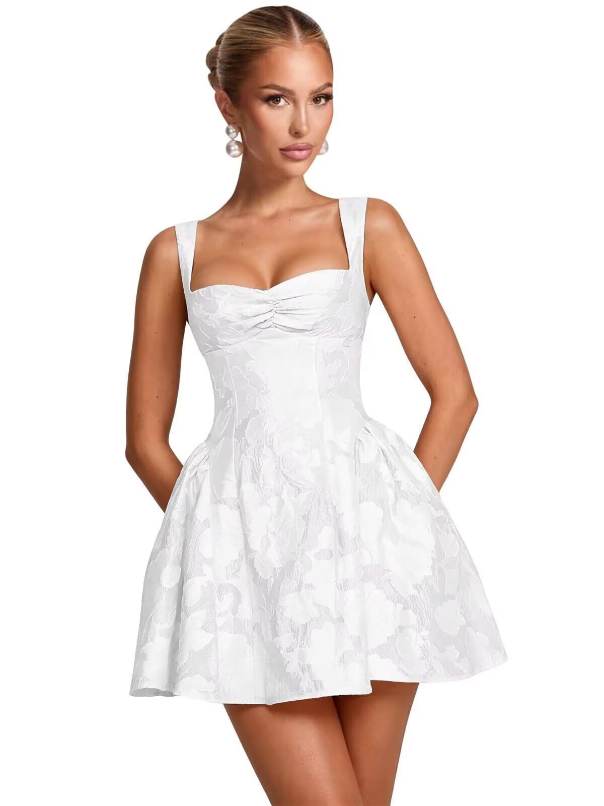 Floral Lace Homecoming Dresses for Teens 2026 Short A Line Sweetheart  Cocktail Party Gowns