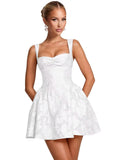 Floral Lace Homecoming Dresses for Teens 2026 Short A Line Sweetheart  Cocktail Party Gowns