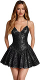 Kingbridal Spaghetti Straps Sequin Homecoming Dresses for Teens 2026 Short Prom Cocktail Dress