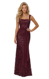 Lace Sequin Spaghetti Straps Prom Dress Long Ball Gown 2026 Mermaid Front Tie Backless Formal Evening Gowns