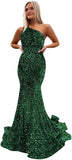 Women's Strapless Sequin Prom Dresses with Train Criss-Cross Mermaid Long Formal Evening Gowns