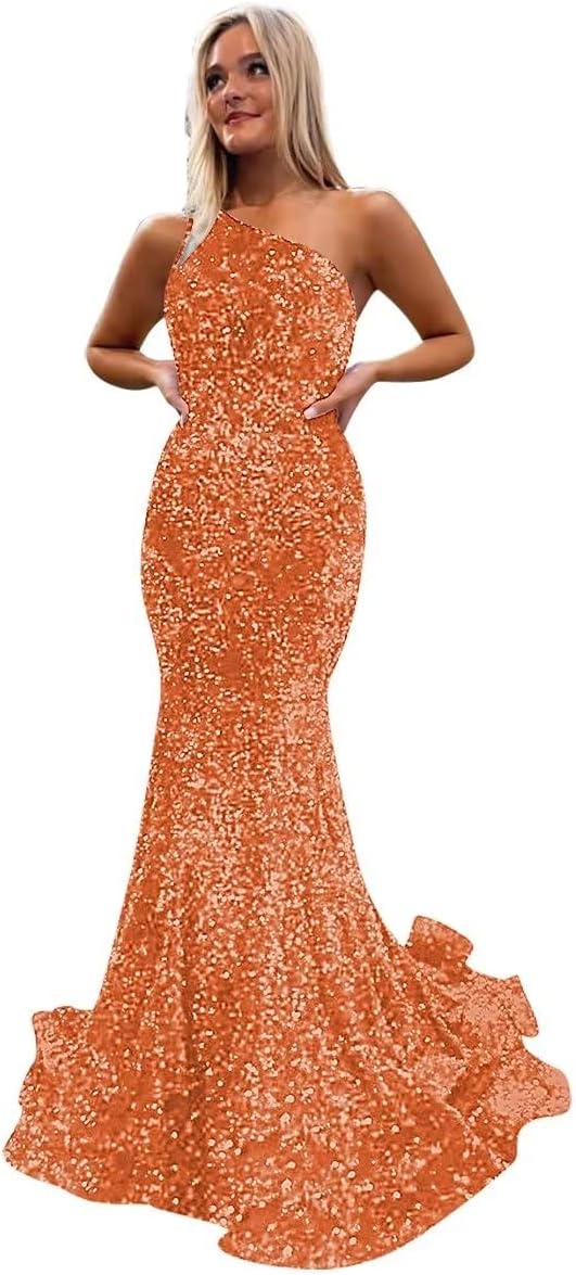 Women's Strapless Sequin Prom Dresses with Train Criss-Cross Mermaid Long Formal Evening Gowns