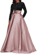 Black+dusty Rose