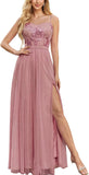 Women's Formal Choir Dress Elegant Midi Mesh Embroidered for Wedding Guest Bridesmaid Cocktail Party Flowy Prom Dress