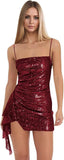 Spaghetti Straps Sequin Homecoming Dresses for Teens 2027 Sparkly Tight Short Prom Cocktail Party Gowns